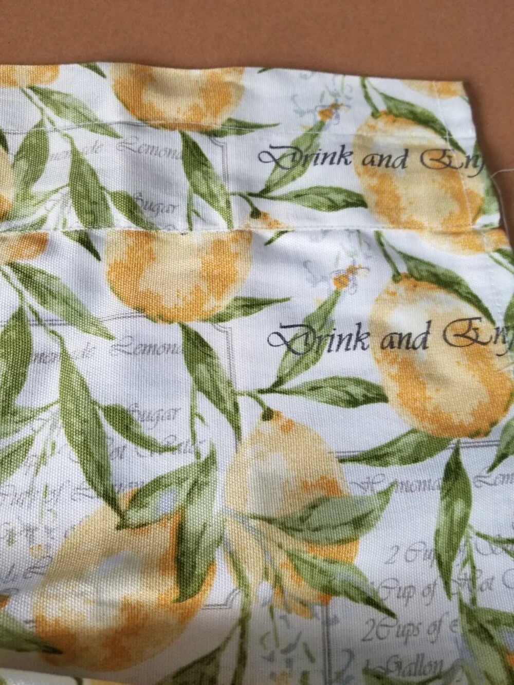 Better Homes & Gardens Lemon Window Valance Curtains